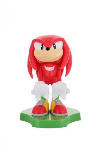 Sonic the hedgehog Knuckles Cable Guys Holdem - Earbud Holder (11 cm) / stojak na słuchawki Sonic the hedgehog - Knuckles (11 cm)