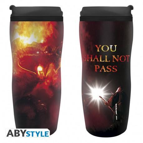 LORD OF THE RINGS travel mug - You shall not pass / Władca Pierścieni kubek termiczny - You shall not pass - ABS