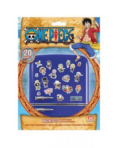 ONE PIECE (CHIBI) MAGNET SET (20 pcs) / zestaw magnesów One Piece - Chibi (20 szt)