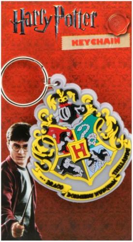 HARRY POTTER (HOGWARTS CREST) PVC KEYCHAIN / Brelok Harry Potter - Herb Hogwartu