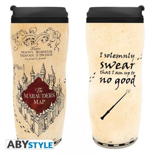 HARRY POTTER travel mug - Marauder's Map / Harry Potter kubek termiczny - Mapa Huncwotów - ABS