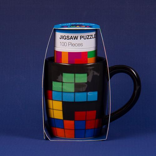 Tetris mug and puzzle gift set / zestaw prezentowy Tetris: kubek plus puzzle