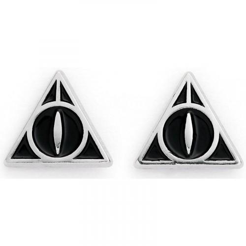Harry Potter Deathly Hallows stud earrings / kolczyki Harry Potter - Insygnia Śmierci