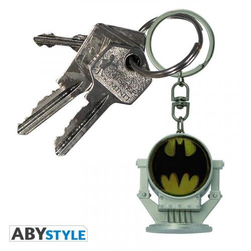 DC COMICS Keychain 3D premium Bat-Signal / Dc Comics brelok premium 3D - Bat sygnał - ABS