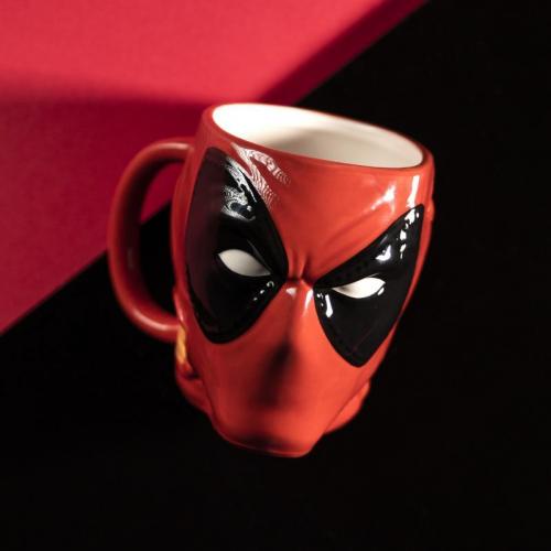 Marvel Deadpool Shaped Mug / kubek 3D Marvel Deadpool