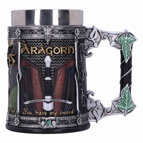 Lord of the Rings The Fellowship Tankard (high:15,5 cm) / Kufel kolekcjonerski Władca Pierścieni - Drużyna (wysokość: 15,5 cm)