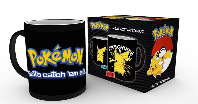 Pokemon Pikachu heat change mug / kubek termoaktywny Pokemon Pikachu - ABS