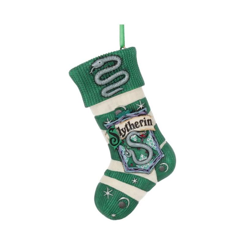 Harry Potter Slytherin Stocking Hanging Ornament (9,5 cm) / ozdoba wisząca Harry Potter - skarpeta Slytherin (9,5 cm)