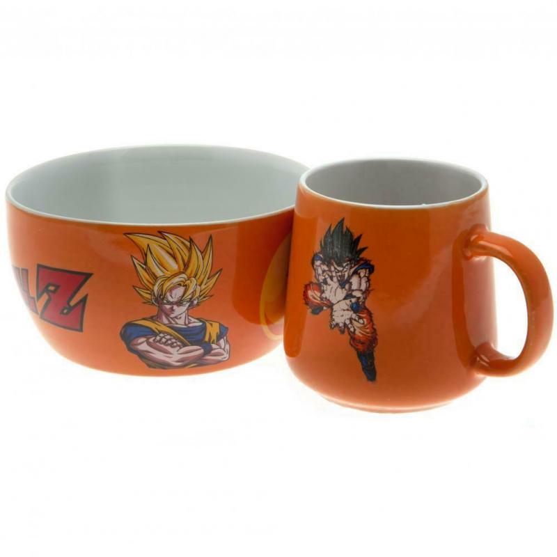 Dragon ball Z Goku breakfast set: mug + bowl / zestaw śniadaniowy Dragon ball Z Goku: miska plus kubek - ABS