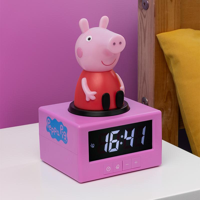 Peppa Pig Icon Alarm Clock (high: 15,60 cm) / Świnka Peppa alarm (wysokość: 15,60 cm)