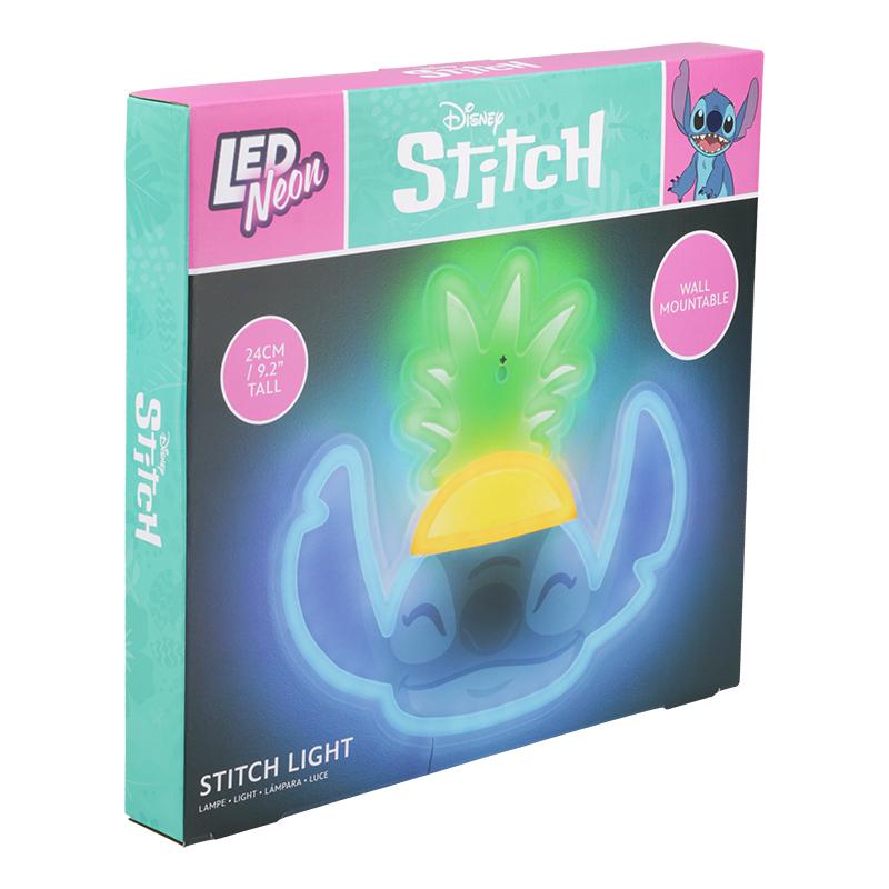 Disney Stitch Wall Mountable LED Neon Light (high: 23,5 cm) / Disney Stitch neonowa lampka ścienna (wysokość: 23,5 cm)