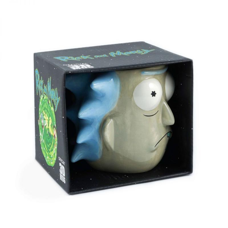 RICK AND MORTY 3D mug Rick Sanchez / kubek 3D RICK AND MORTY - Rick Sanchez - ABS