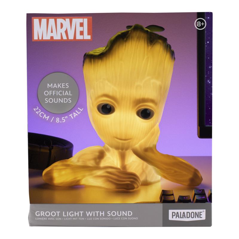 Marvel Groot Light with Sound (high: 22 cm) / lampka Marvel Groot z dźwiękiem (wysokość: 22 cm)