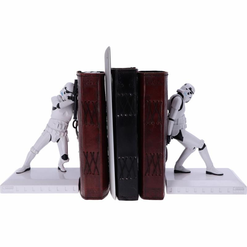 Star Wars Stormtrooper bookends (high: 18,50 cm) / Podpórki pod książki Gwiezdne Wojny Szturmowiec (wys: 18,50 cm)