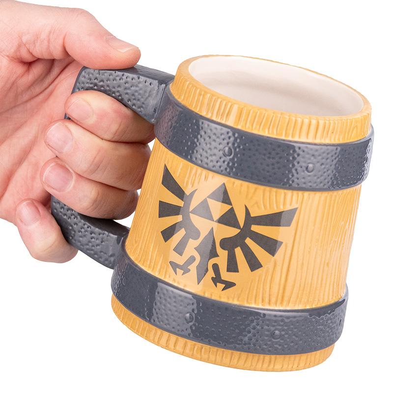 The Legend od Zelda 3D mug Hyrule Crest / The Legend od Zelda kubek 3d herb Hyrule