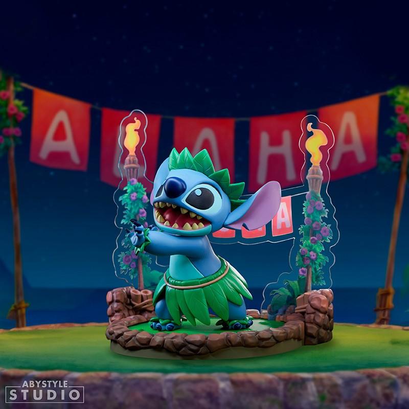 Disney Stitch Hula Dance (high: 35 cm) / Disney Stitch figurka Hula Dance (wysokość: 10 cm) - ABS