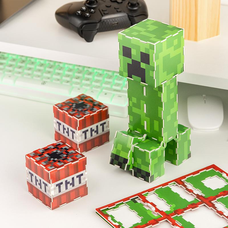 Minecraft Creeper & TNT Construction Kit / Minecraft zestaw konstrukcyjny Creeper i TNT