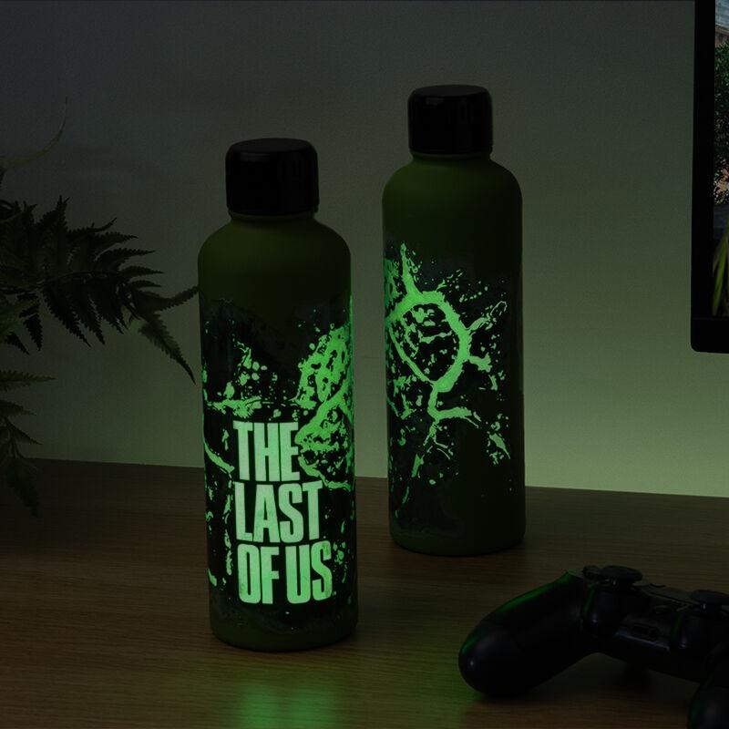 The Last Of Us Metal Water Bottle (glow in the dark - 500 ml) / butelka metalowa The Last of Us (świeci w ciemności - 500 ml)