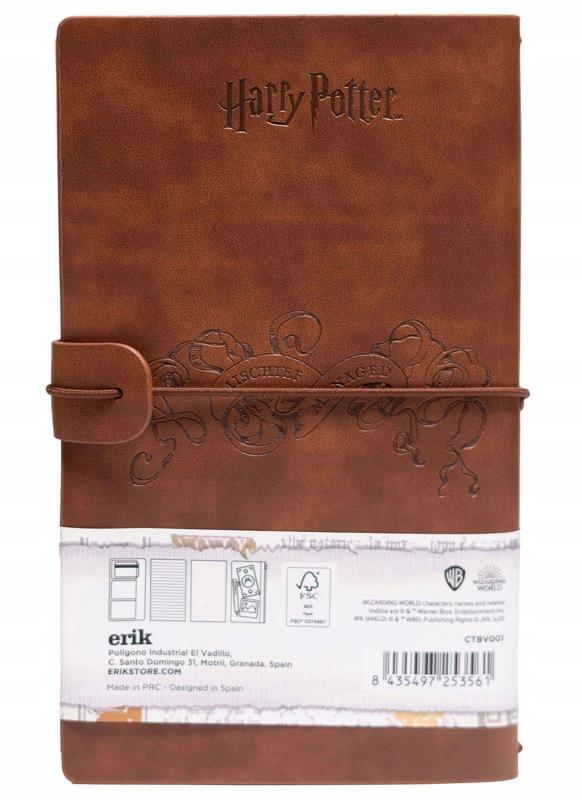 HARRY POTTER TRAVEL NOTEBOOK / Harry Potter notes podróżny