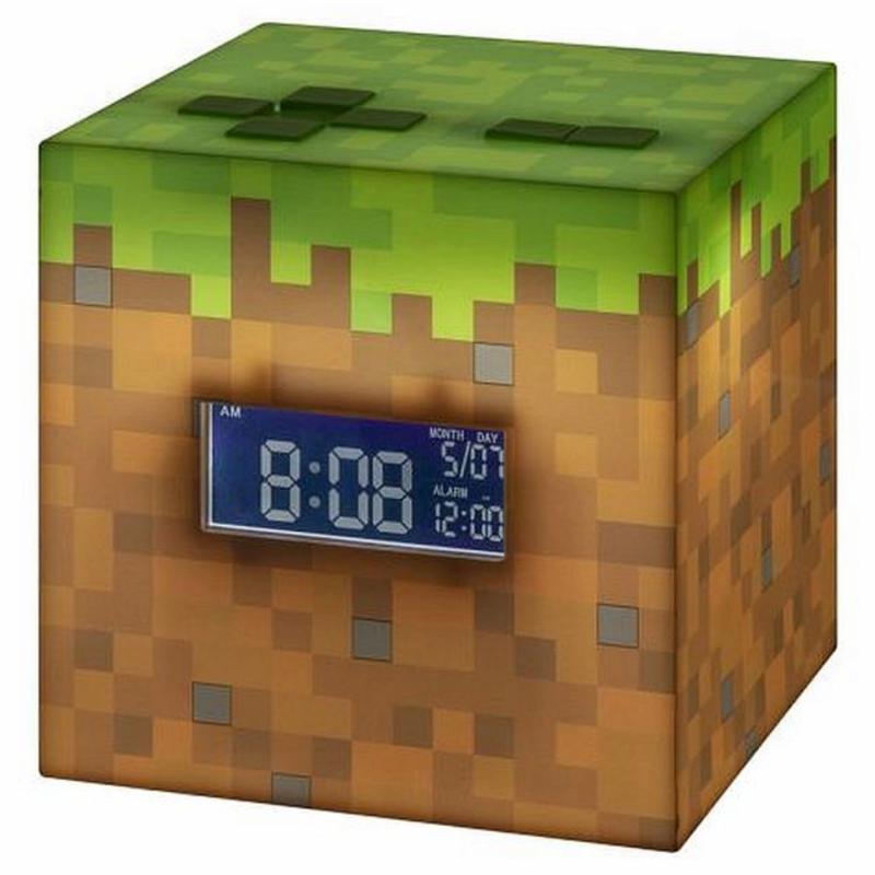 Minecraft Alarm Clock / budzik Minecraft - blok trawy