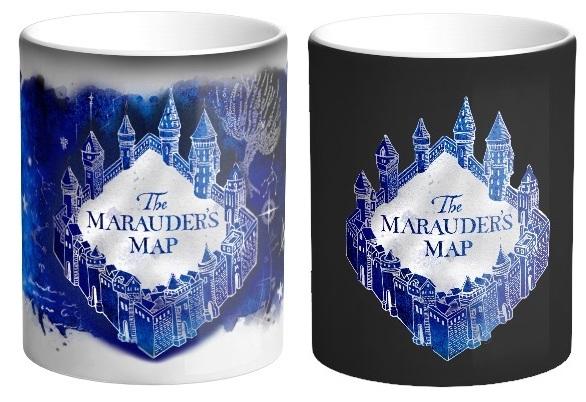 Harry Potter heat change mug - Marauders map / Harry Potter kubek termoaktywny - Mapa Huncwotów