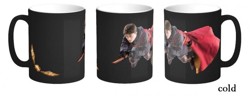 Harry Potter heat change mug - Golden Snitch / Harry Potter kubek termoaktywny - Złoty Znicz