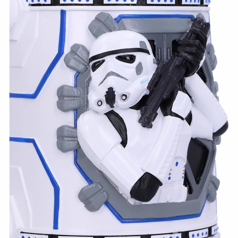 Star Wars Stormtrooper Tankard (high: 18 cm) / Kufel Kolekcjonerski Gwiezdne Wojny - Szturmowiec (wyskość: 18 cm)