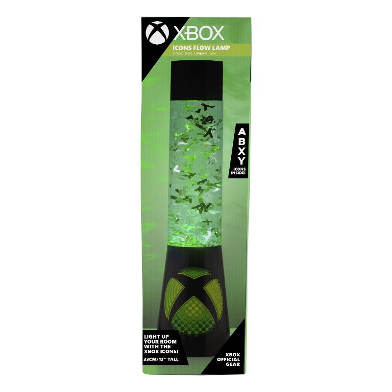 Xbox Plastic Flow Lamp 33 cm / Lampka XBOX ledowo-żelowa (wysokość: 33 cm)
