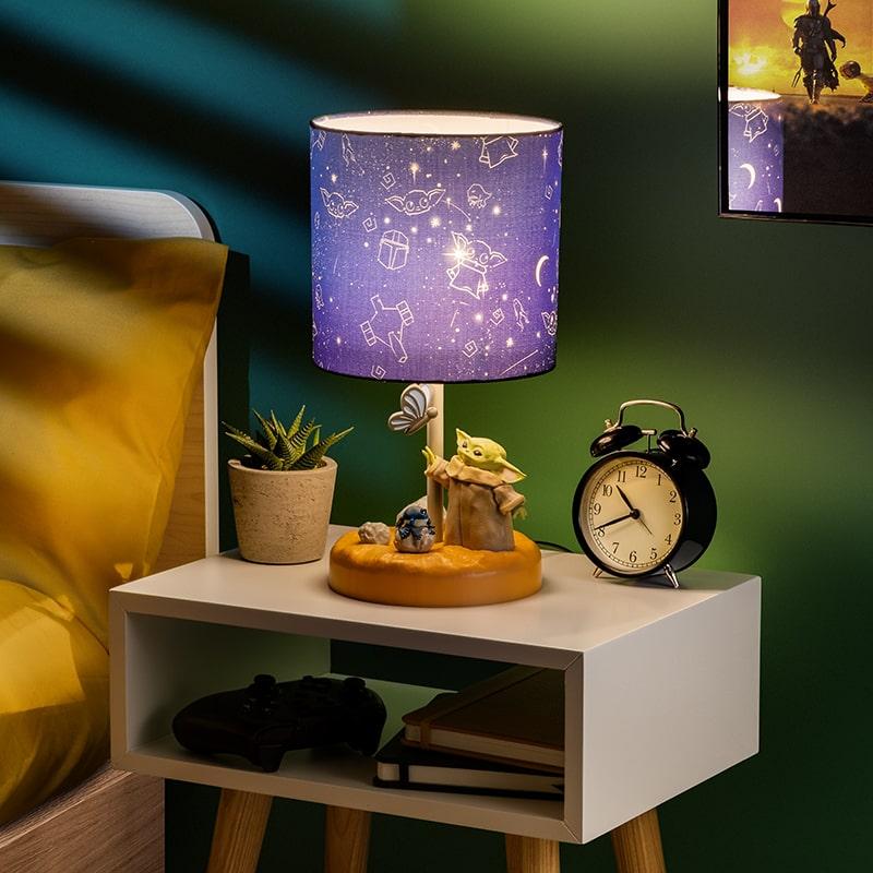 Star Wars Mandalorian Grogu Diorama Light (high: 34 cm) / lampa Gwiezdne Wojny Mandalorian - Gorgu Diorama (wysokość: 34 cm)