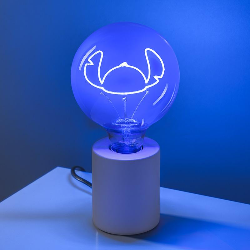 Disney Stitch LED Neon Bulb Lamp (high: 24,3 cm) / Disney Stitch lampka - żarówka neonowa (wysokość: 24,3 cm)