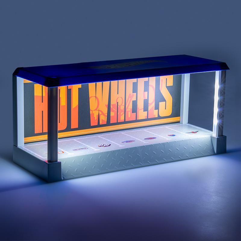 Hot Wheels Garage Display Case Light / Hot Wheels gablota garażowa z podświetleniem