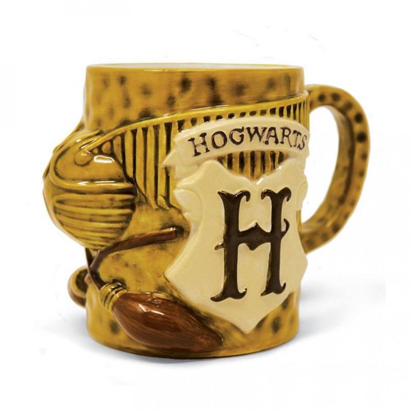 HARRY POTTER (QUIDDITCH) 3D SCULPTED MUG / kubek 3D HARRY POTTER (QUIDDITCH)