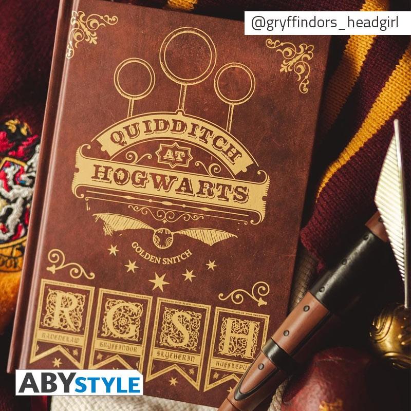 Harry Potter A5 Notebook Quidditch / Harry Potter notatnik A5 Quidditch - ABS