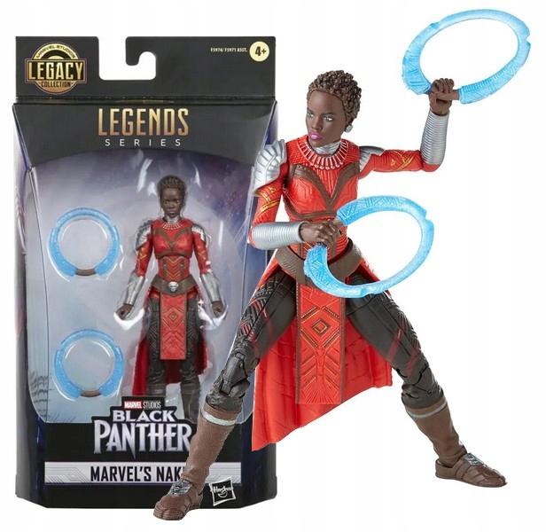 Marvel Studios Black Panther Legends Series Marvel's Nakia (high: 15 cm) / figurka Marvel Studios Black Panther Legends Series Marvel's Nakia (wysokość: 15 cm)