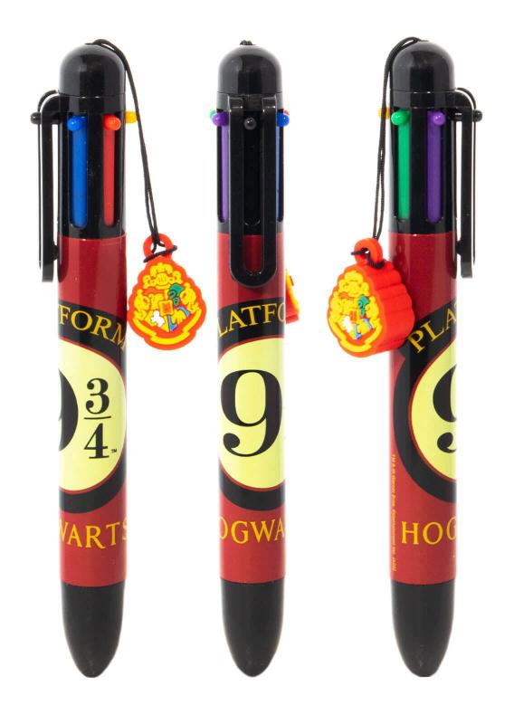 HARRY POTTER (HOGWARTS 9 3/4) MULTI COLOUR PEN / długopis wielokolorowy Harry Potter - HOGWARTS 9 3/4