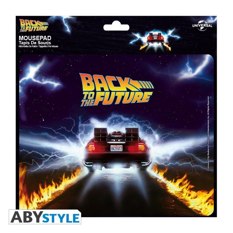 BACK TO THE FUTURE - Flexible mousepad - DeLorean (23,5 x 19,5 cm) / Powrót do przyszłości podkładka pod myszkę - DeLorean (23,5 x 19,5 cm) - ABS