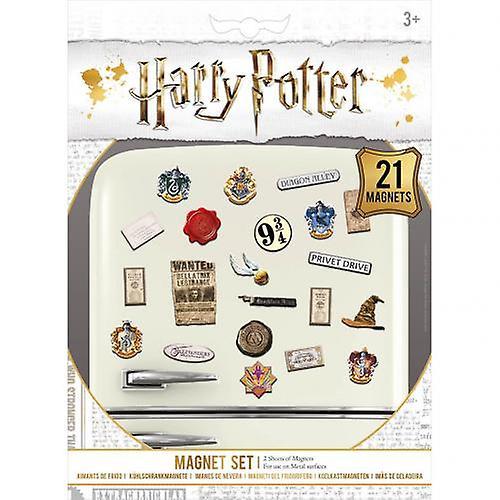 Harry Potter MAGNET SET (21 pcs) / Zestaw magnesów Harry Potter (21 szt)