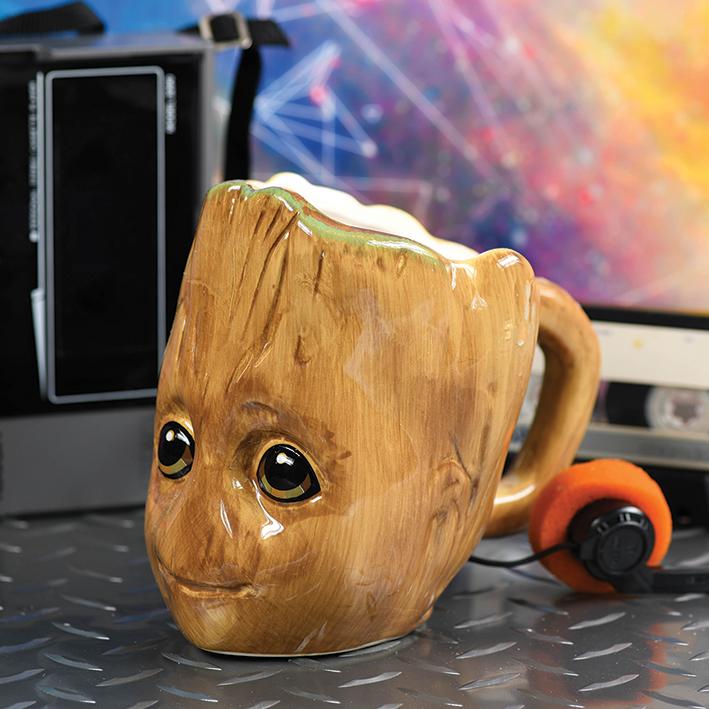 MARVEL COMICS BABY GROOT SHAPED 3D MUG / kubek 3D Marvel Groot - baby