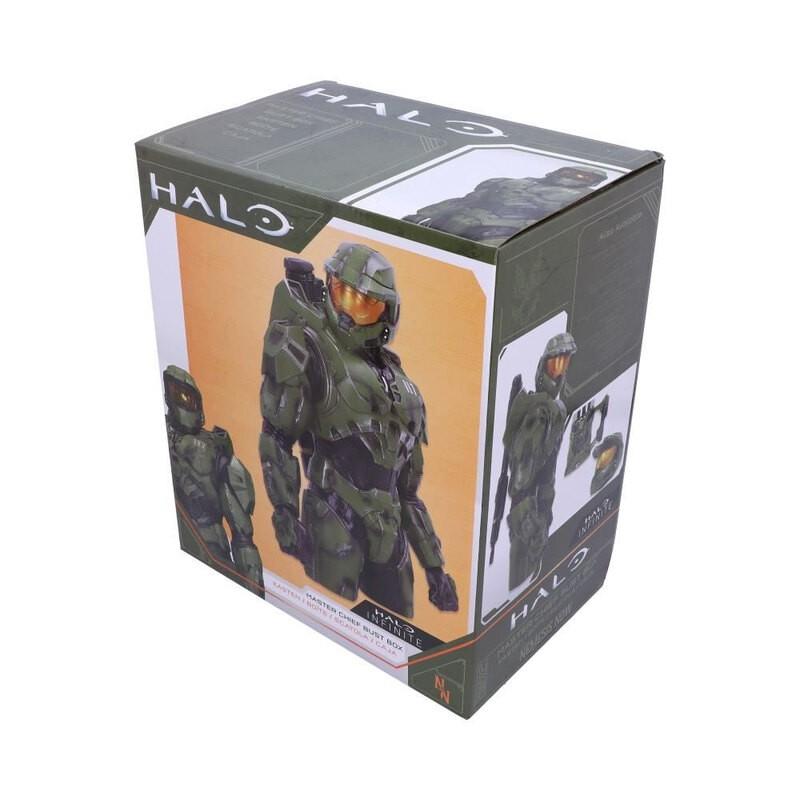 Halo Master Chief Bust box (high: 30 cm) / Statuetka Halo Master Chief (wysokość: 30 cm)