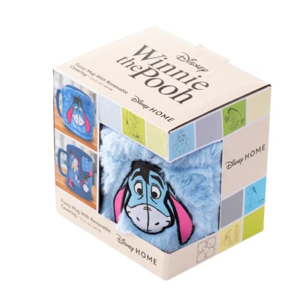 DISNEY WINNIE THE POOH FUZZY MUG - EEYORE / Disney Kubuś Puchatek kubek z futerkiem - Kłapouchy