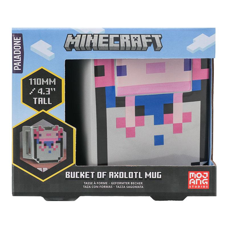 Minecraft Axolotl 3D Shaped Mug / kubek 3D Minecraft Axolotl