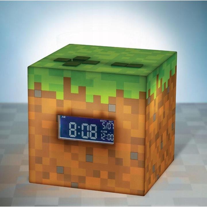 Minecraft Alarm Clock / budzik Minecraft - blok trawy