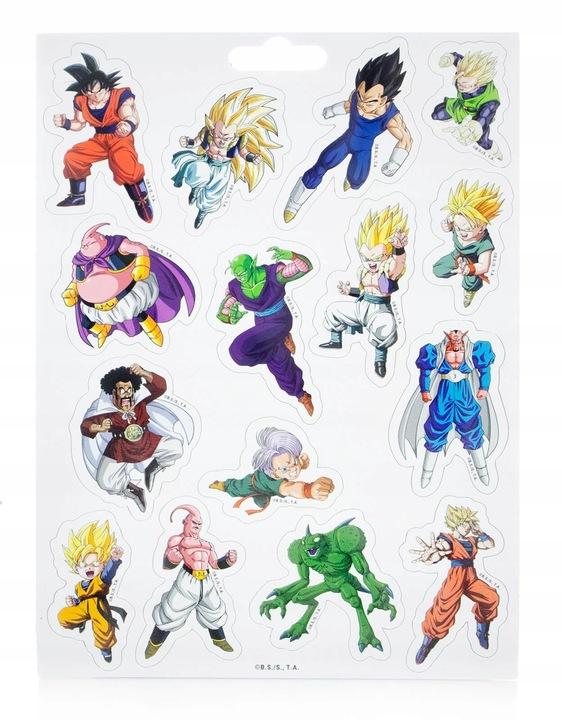 DRAGON BALL Z (THE BUU SAGA) MAGNET SET (30 pcs) / zestaw magnesów Dragon Ball - THE BUU SAGA (30 szt)