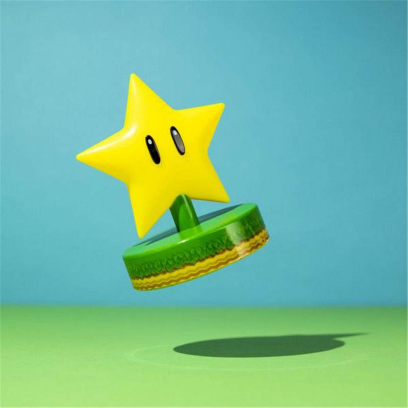 Super Mario Super Star icon light / lampka Super Mario - Super Star