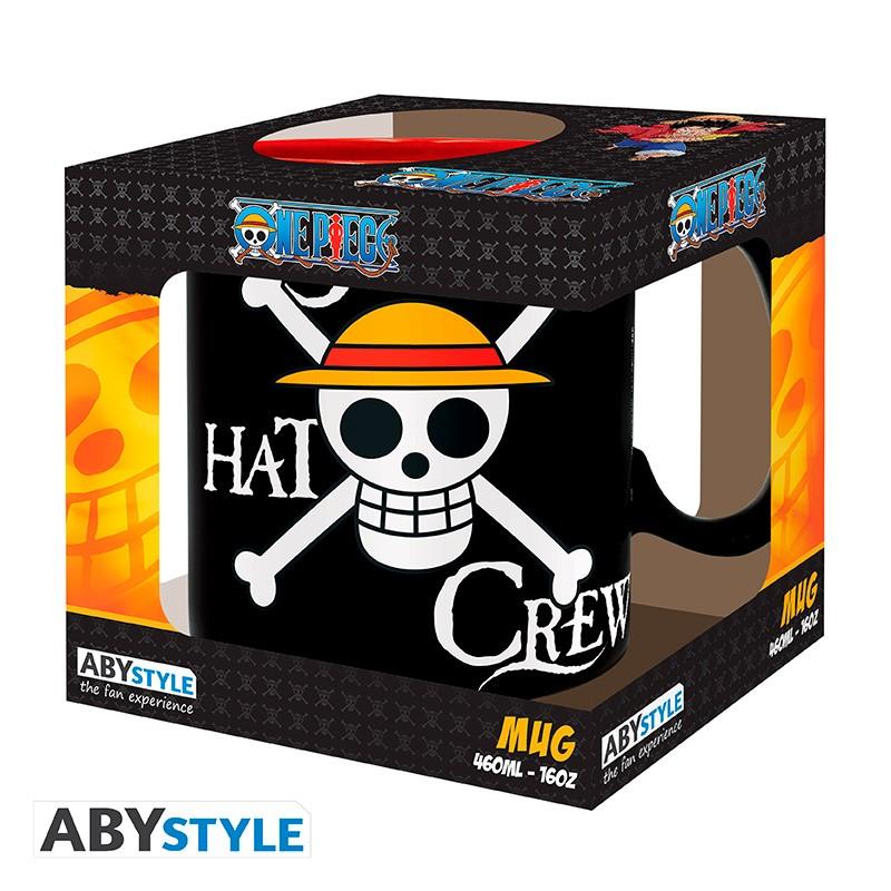 ONE PIECE mug (460 ml) - Luffy & Skull / One Piece kubek (460 ml) Luffy & Skull - ABS