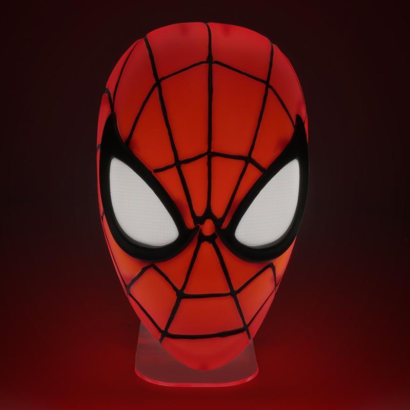 Marvel Spiderman Mask desktop / wall light (high: 22 cm) / lampka ścienno-biurkowa Marvel Spiderman maska (wysokość: 22 cm)