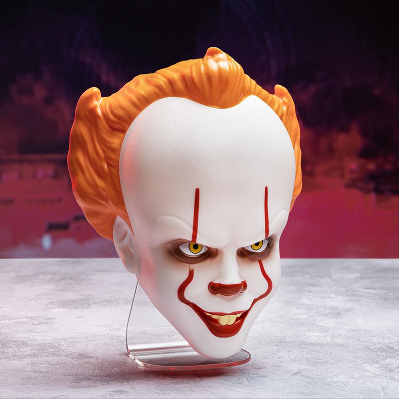 IT Pennywise Mask desktop / wall light (high: 22 cm) / lampka ścienno-biurkowa 