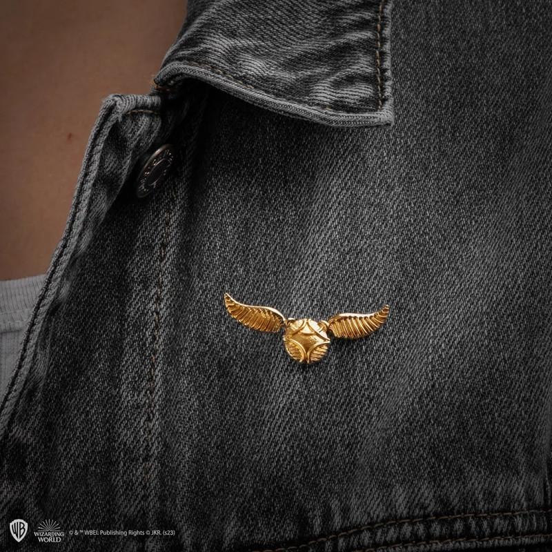 Harry Potter pin badge Golden snitch / przypinka Harry Potter - Złoty Znicz