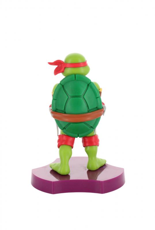 TMNT: Raphael Cable Guys Holdem - Earbud Holder (11 cm) / Stojak na słuchawki Wojownicze Żółwie Ninja - Raphael (11 cm)