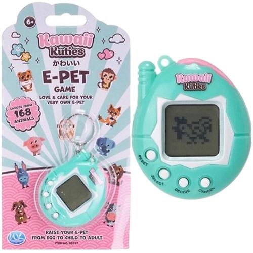 Kawaii Kuties E-Pet game - 168 in 1 (turquoise) / gra elektroniczna Kawaii Kuties E-Pet 168 w 1 (turkusowa)